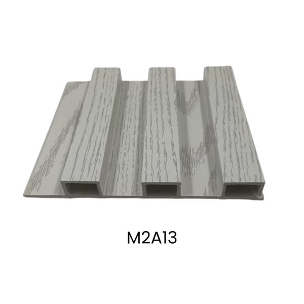 LAMINAS ACANALADAS DECORATIVAS 2 CANALES PARA INTERIOR COLOR BLANCO HUESO CAFE MADERA M2A13