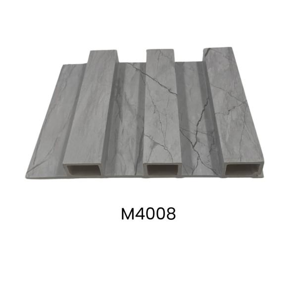 LAMINAS ACANALADAS DECORATIVAS 2 CANALES PARA INTERIOR COLOR GRIS VETEADO M4008