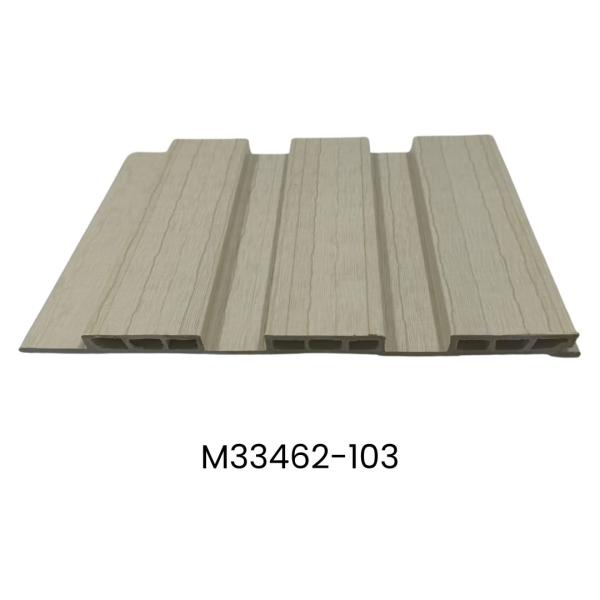 LAMINAS ACANALADAS DECORATIVAS 2 CANALES BAJOS PARA INTERIOR COLOR HUESO RAYAS CAFE M33462-103