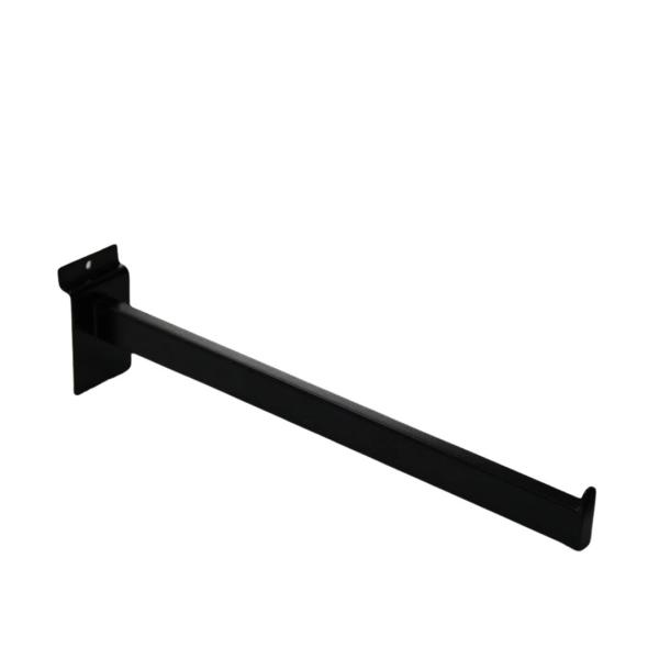 GANCHOS NEGROS PARA PAREDES RANURADAS 35CM