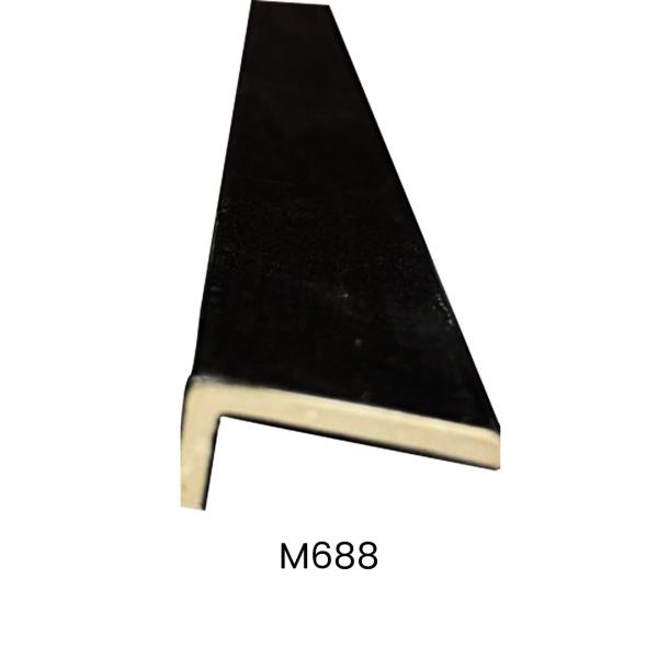 ESQUINEROS INTERNO PARA PANEL ACANALADO 10*20*290 NEGRO M688