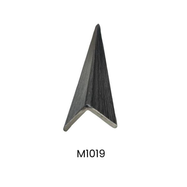 ESQUINEROS INTERNO PARA PANEL ACANALADO 25*25*290 NEGRO CARBON M1019